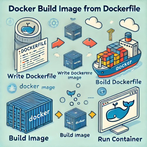 Docker build image from Dockerfile