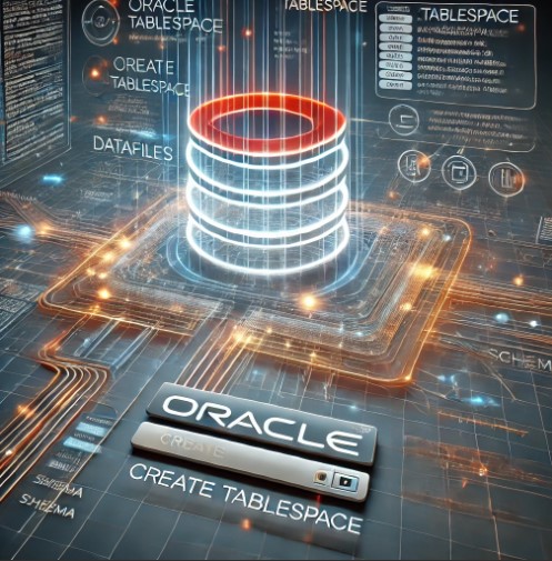 How to Oracle create tablespace