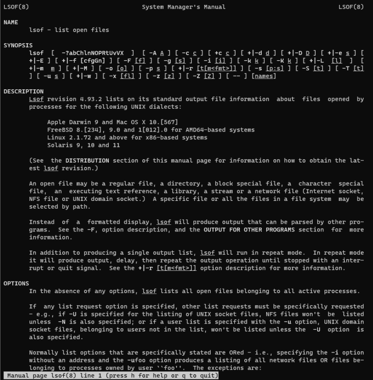 Lsof Command Example 01 DevopsRoles Free 1